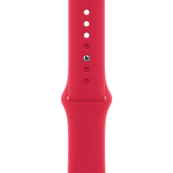 Силиконова каишка за Apple Watch (38, 40 и 41mm), Червено, Red, FixPremium