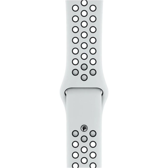Силиконова спортна каишка за Apple Watch (38, 40 и 41mm), Бял, White, FixPremium