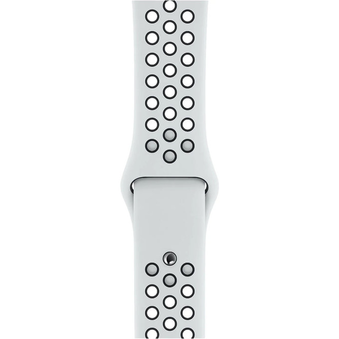 Силиконова спортна каишка за Apple Watch (38, 40 и 41mm), Бял, White, FixPremium