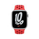 Силиконова спортна каишка за Apple Watch (42, 44, 45 и 49mm), Червено, Red, FixPremium