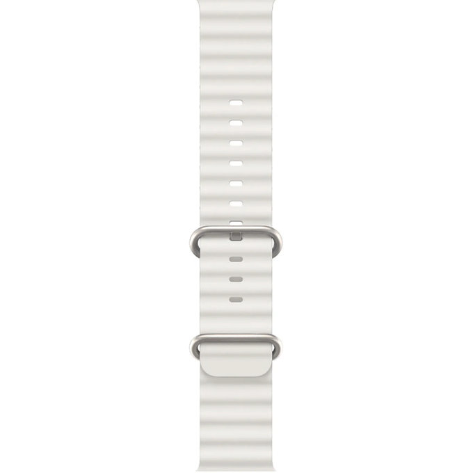 Каишка Ocean Loop за Apple Watch (42, 44, 45 и 49mm), Бял, White, FixPremium