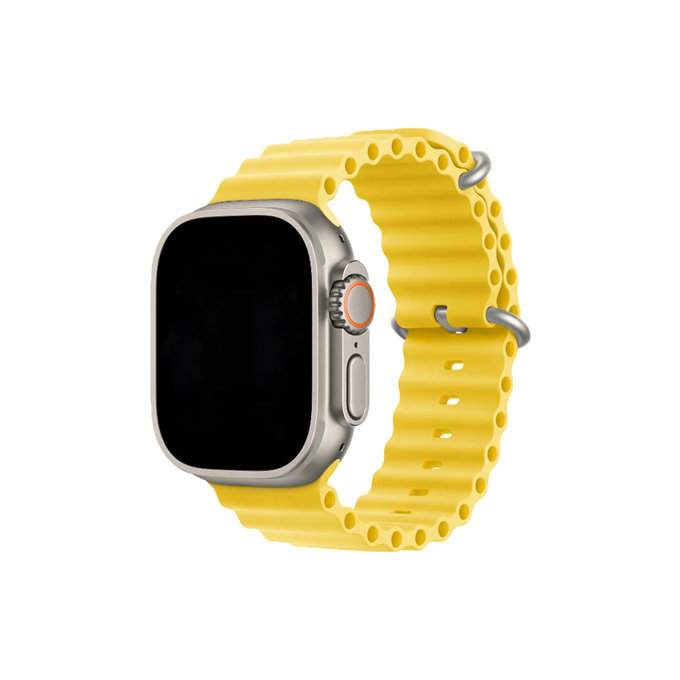 Каишка Ocean Loop за Apple Watch (38, 40 и 41mm), Жълто, Yellow, FixPremium
