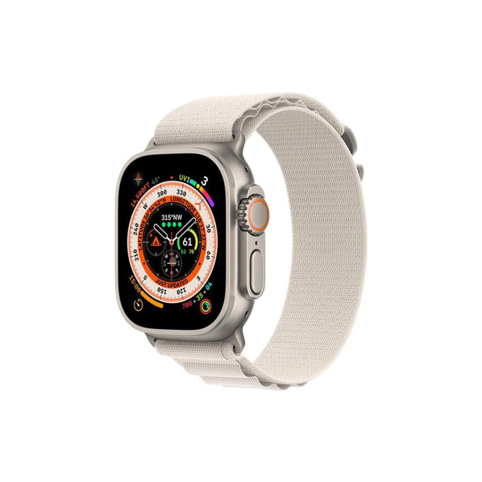 Каишка Alpine Loop за Apple Watch (38, 40 и 41mm), Starlight, FixPremium