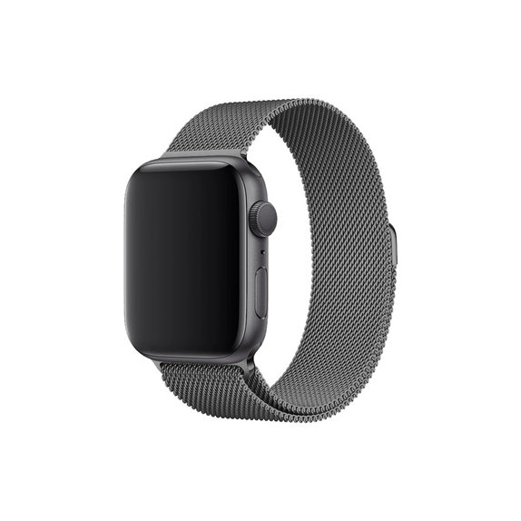 Каишка Milanese Loop за Apple Watch (42, 44, 45 и 49mm), Graphite, FixPremium