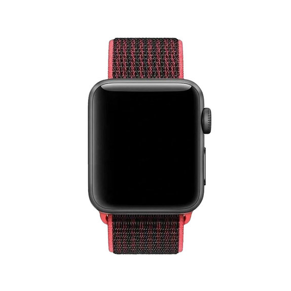 Найлонова каишка за Apple Watch (42, 44, 45 и 49mm), Червено, Red, FixPremium