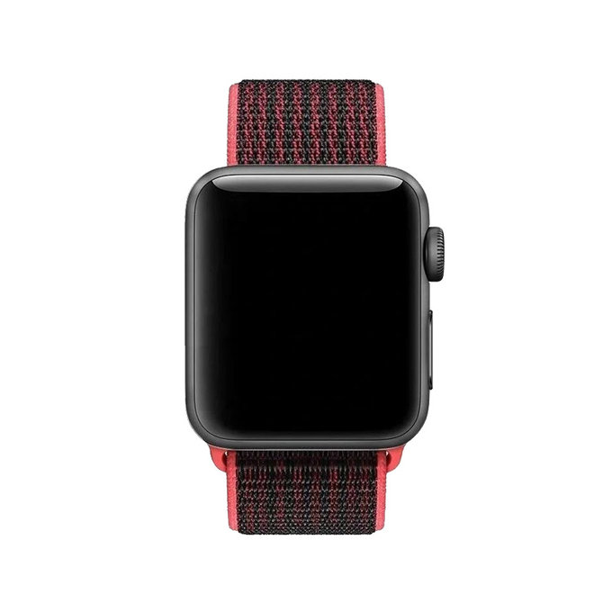 Найлонова каишка за Apple Watch (42, 44, 45 и 49mm), Червено, Red, FixPremium
