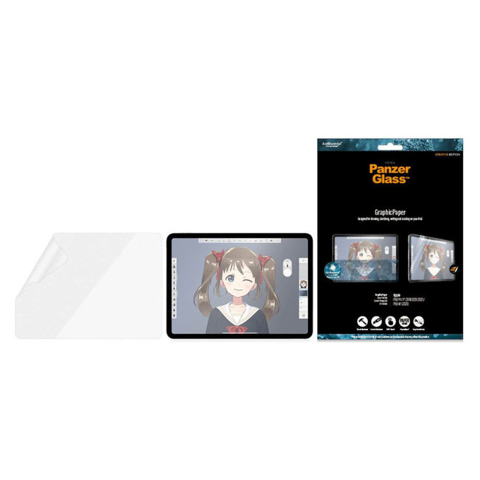 Защитно фолио GraphicPaper Case Friendly AB за iPad Pro 11''/Air 10,9'', Прозрачно, PanzerGlass