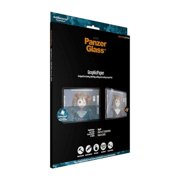 Защитно фолио GraphicPaper Case Friendly AB за iPad Pro 11''/Air 10,9'', Прозрачно, PanzerGlass