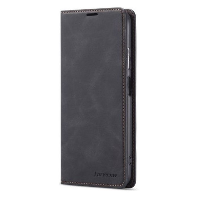 Калъф Business Wallet за iPhone 14 Plus, Черно, Black, FixPremium