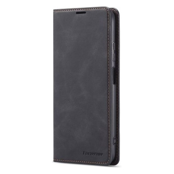 Калъф Business Wallet за Samsung S22 Plus, Черно, Black, FixPremium