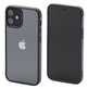 Калъф Invisible за iPhone 12 mini, Черно, Black, FixPremium