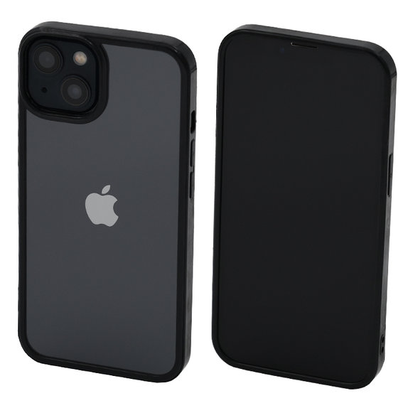 Калъф Invisible за iPhone 13 & 14, Черно, Black, FixPremium