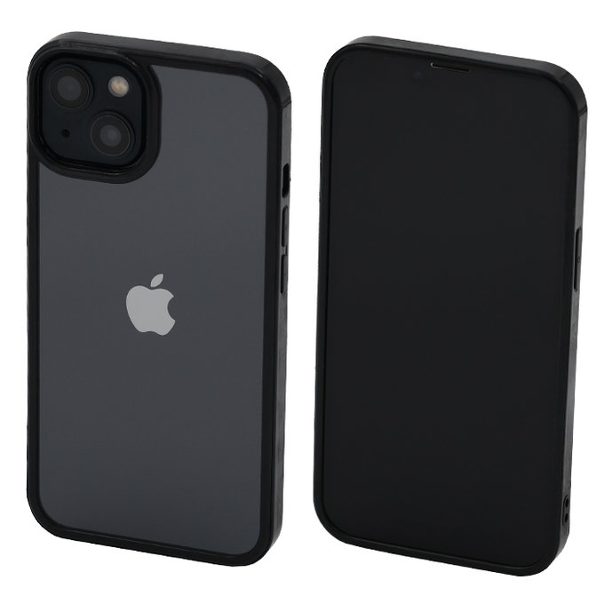 Калъф Invisible за iPhone 13 & 14, Черно, Black, FixPremium