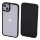 Калъф Invisible за iPhone 14 Plus, Черно, Black, FixPremium