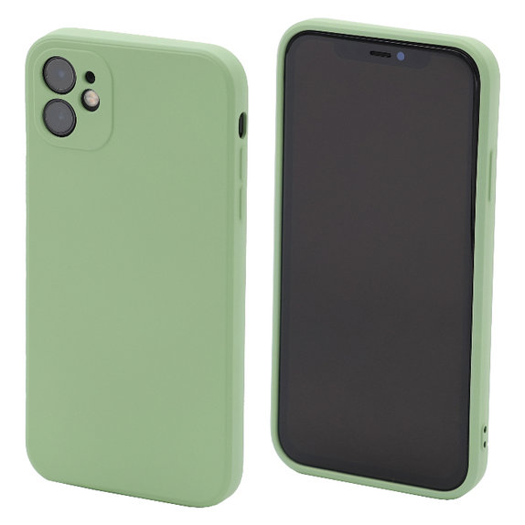 Калъф Rubber за iPhone 11, Зелено, Green