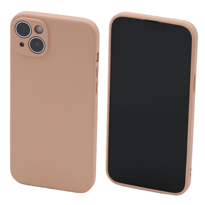 Калъф Rubber за iPhone 14 Plus, Oранжев, Orange