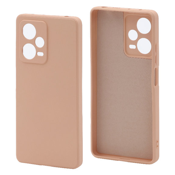 Калъф Rubber за Xiaomi Червено, Redmi Note 12 Pro Plus, Oранжев, Orange