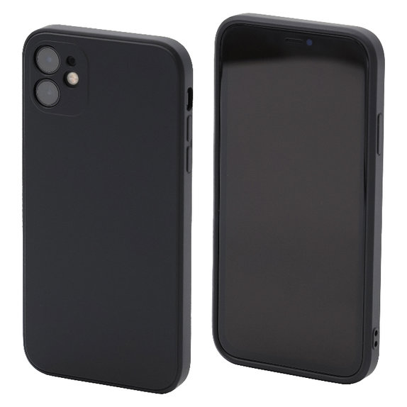 Калъф Rubber за iPhone 11, Черно, Black