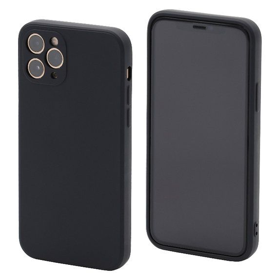 Калъф Rubber за iPhone 11 Pro, Черно, Black