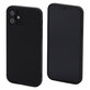 Калъф Rubber за iPhone 12 mini, Черно, Black