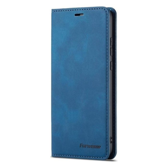 Калъф Business Wallet за Xiaomi Червено, Redmi Note 12 5G, Синьо, Blue