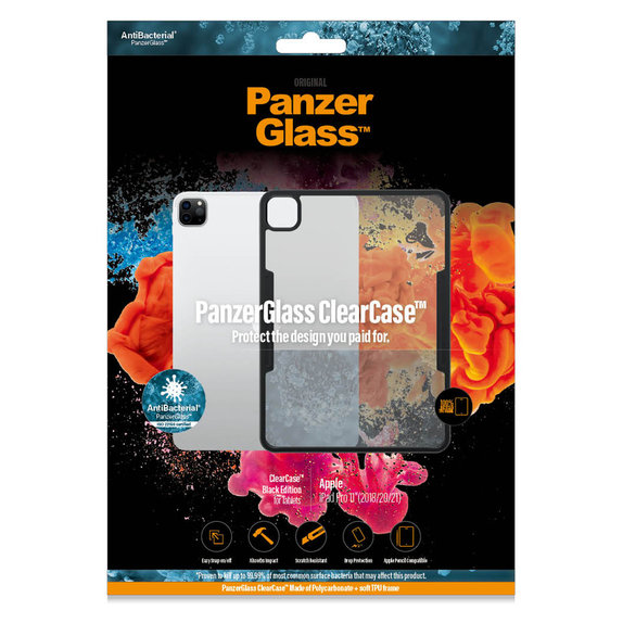 Калъф ClearCase AB за iPad Pro 11'' (2018/2020/2021), Черно, PanzerGlass