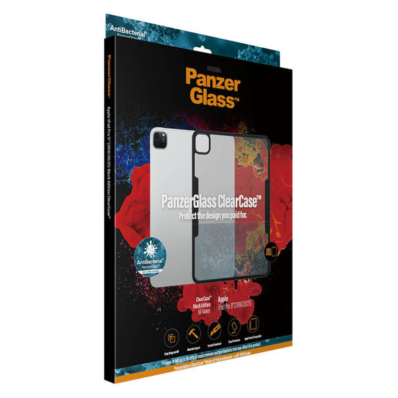 Калъф ClearCase AB за iPad Pro 11'' (2018/2020/2021), Черно, PanzerGlass