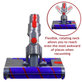 Двойна ролкова глава за Dyson V-series, Outsize
