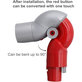 Гъвкав адаптер за Dyson V-series, Outsize, Omni-glide