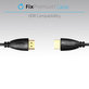 HDMI / HDMI кабел HDMI 2.0, 1m, Черно, Black, FixPremium