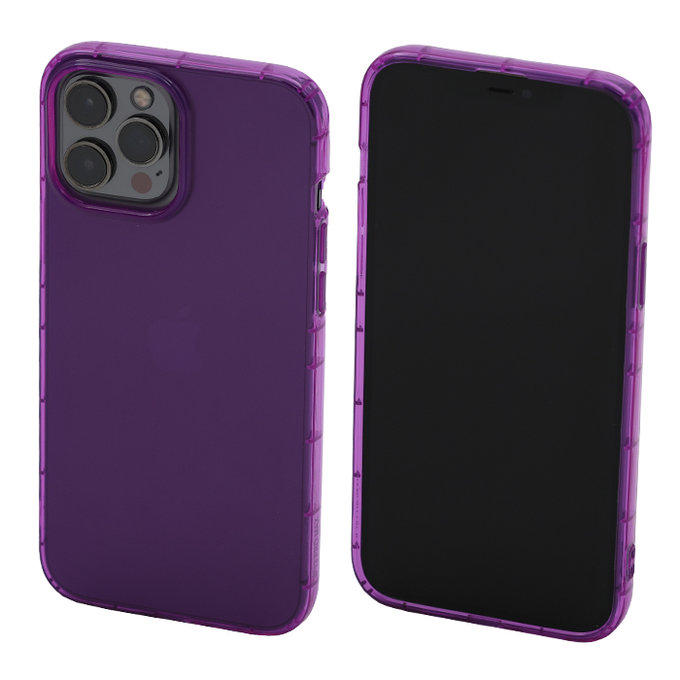 Калъф Clear за iPhone 13 Pro, Виолет, Violet