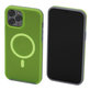 Калъф Clear с MagSafe за iPhone 12 Pro Max, neon Зелен, Green