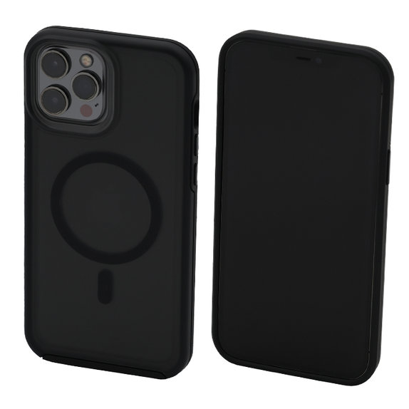 Калъф Clear с MagSafe за iPhone 13 Pro Max, Frost Black