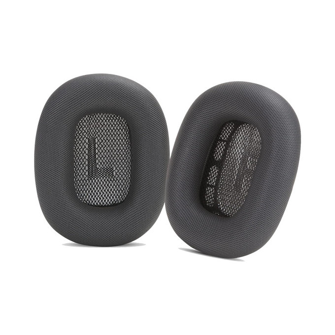 Резервни възглавнички за уши за Apple AirPods Max, плат, Space Gray, FixPremium