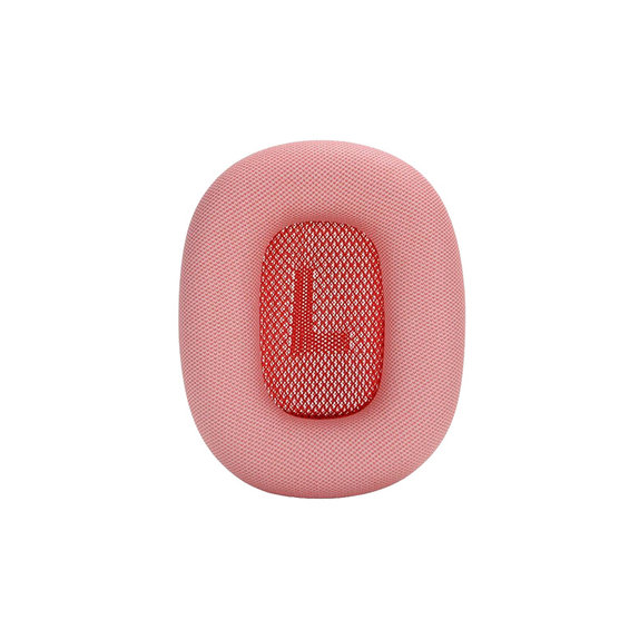 Резервни възглавнички за уши за Apple AirPods Max, плат, Червено, Red, FixPremium