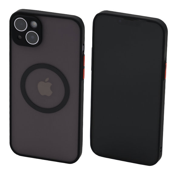 Калъф Matte с MagSafe за iPhone 13 mini, Черно, Black