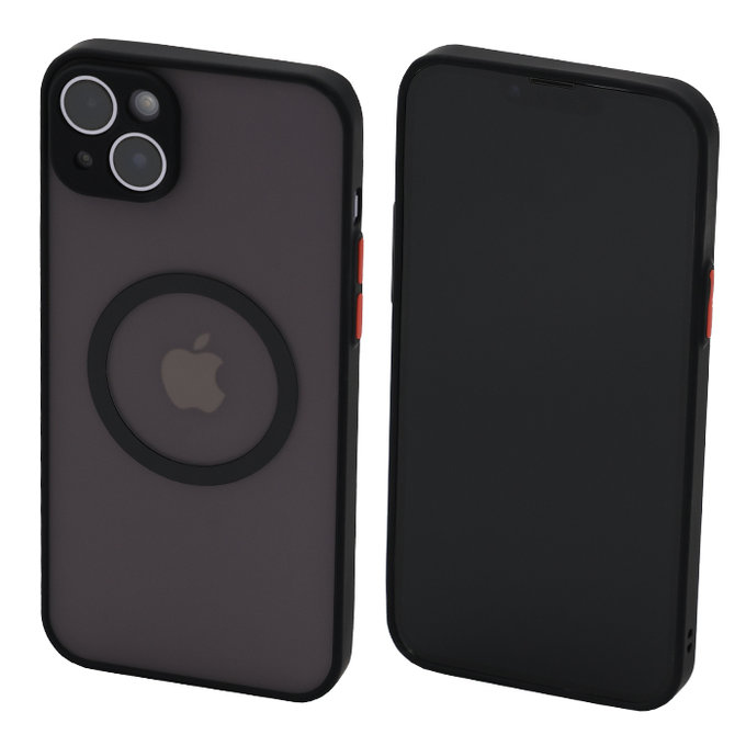 Калъф Matte с MagSafe за iPhone 13 mini, Черно, Black
