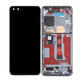 дисплей OLED за Honor Magic4 Pro, Тъчскрийн и рамка, черен, Black