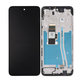 дисплей за Motorola Moto G53 5G, Тъчскрийн и рамка, Ink Blue, TFT