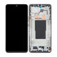 дисплей OLED за Xiaomi 12T Pro 22081212UG, Тъчскрийн и рамка, черен, Black
