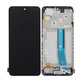 дисплей за Xiaomi Redmi Note 12S, Тъчскрийн и рамка, Onyx Black, TFT