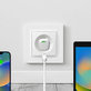 Зарядно устройство MiniPro USB-C, GaN, 20W, Бял, White, PURO