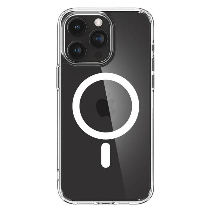 Калъф Ultra Hybrid с MagSafe за iPhone 15 Pro Max, Бял, White