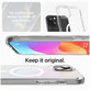 Калъф Ultra Hybrid с MagSafe за iPhone 15 Plus, Бял, White