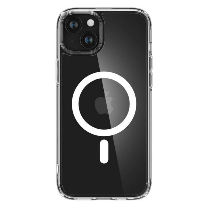 Калъф Ultra Hybrid с MagSafe за iPhone 15, Бял, White
