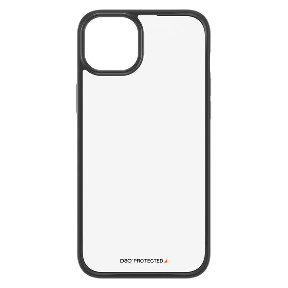 Калъф ClearCase D3O за iPhone 15 Plus, Черно, PanzerGlass