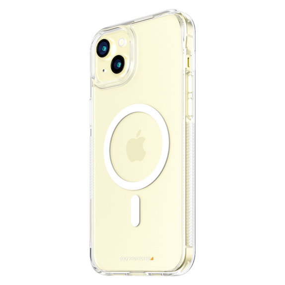 Калъф HardCase D3O с MagSAFE by PanzerGlass за iPhone 15 Plus, Прозрачно, PanzerGlass