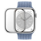 Закалено стъкло Full Body D3O за Apple Watch 9/8/7 41 mm, Прозрачно, PanzerGlass