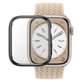 Закалено стъкло Full Body D3O за Apple Watch 9/8/7 45 mm, Черно, PanzerGlass