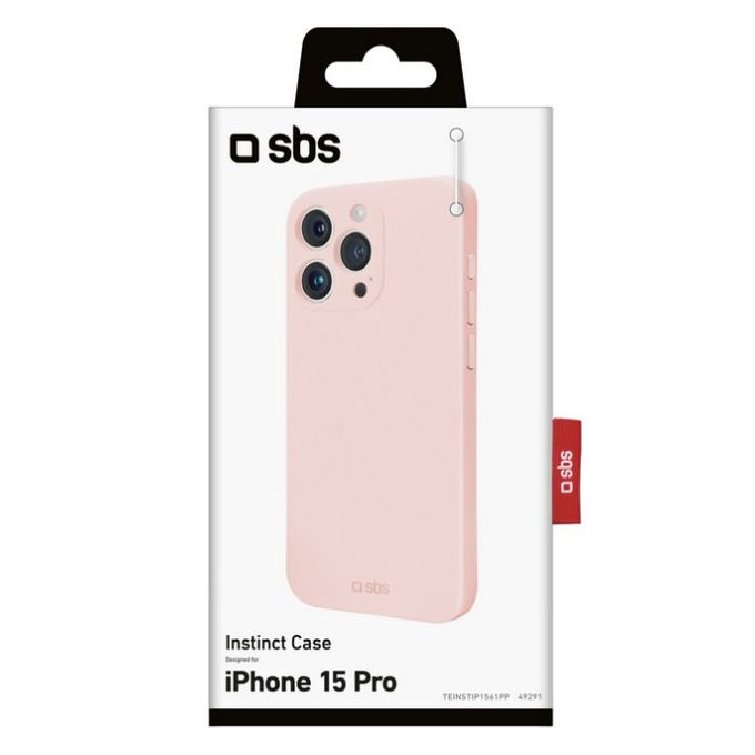 Калъф Instinct за iPhone 15 Pro, Розово, Pink